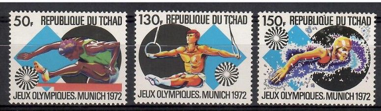 Znaczek Czad 1972 Mi 550-552 Czyste **