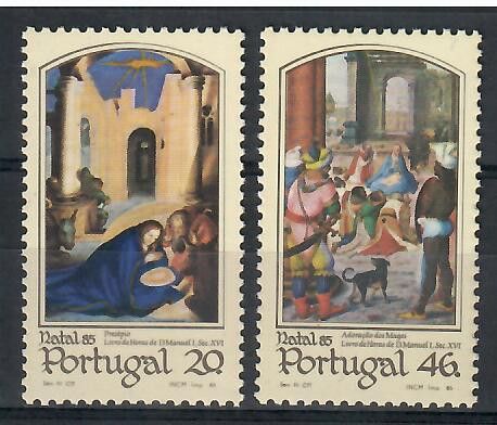 Znaczek Portugalia 1985 Mi 1673-1674 Czyste **