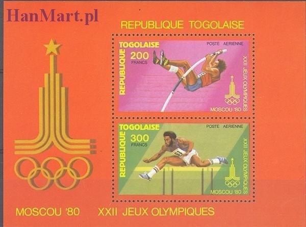 Znaczek Togo 1980 Mi bl 154 Czyste **