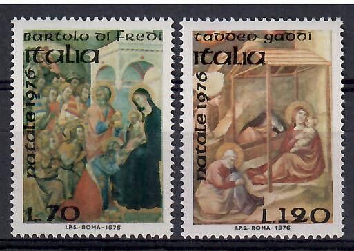 Znaczek Włochy 1976 Mi 1555-1556 Czyste **