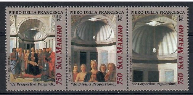 Znaczek San Marino 1992 Mi 1520-1522 Czyste **