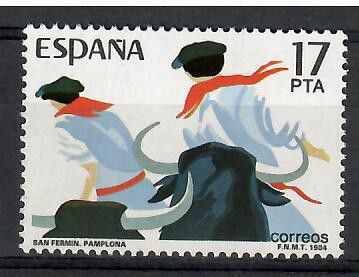 Znaczek Hiszpania 1984 Mi 2641 Czyste **