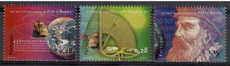 Znaczek Portugalia 2002 Mi 2577-2579 Czyste **