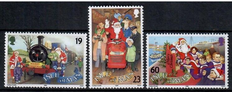 Znaczek Wyspa Man 1994 Mi 614-616 Czyste **