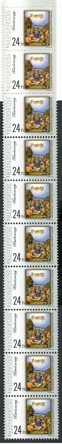 Znaczek  Węgry 1999 Mi mh 4566 Czyste **
