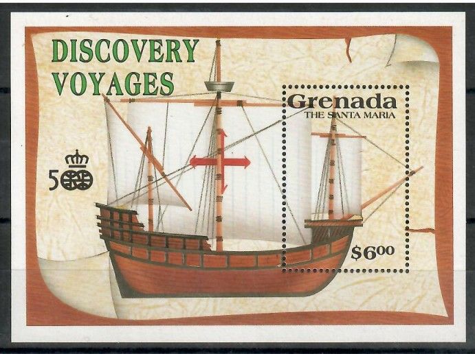 Znaczek Grenada 1991 Mi bl 273 Czyste **