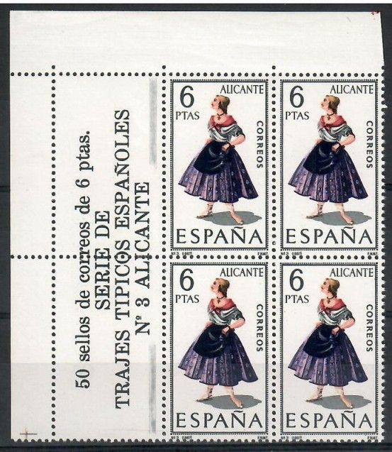 Znaczek Hiszpania 1967 Mi 1664 Czyste **