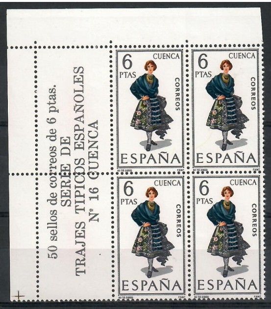 Znaczek Hiszpania 1968 Mi 1754 Czyste **