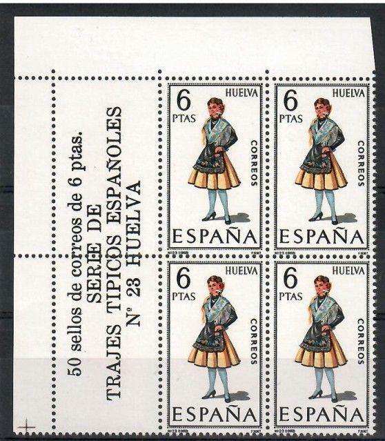 Znaczek Hiszpania 1968 Mi 1787 Czyste **