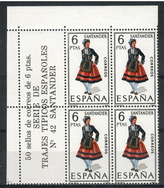 Znaczek Hiszpania 1970 Mi 1865 Czyste **