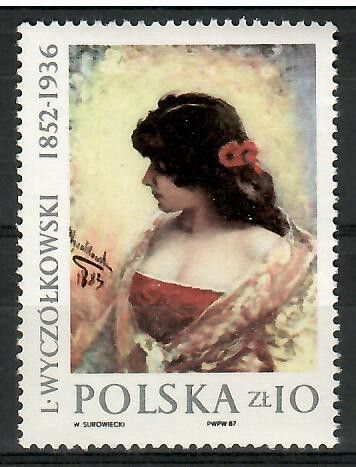 Znaczek Polska 1987 Mi 3083 Fi 2936 Czyste **