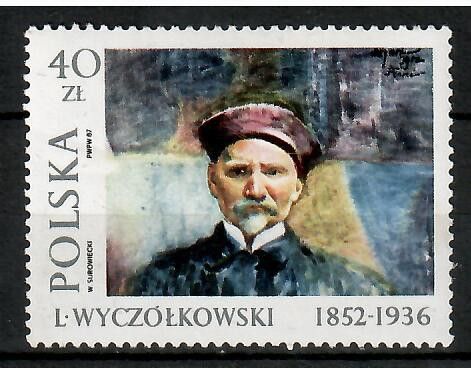 Znaczek Polska 1987 Mi 3087 Fi 2939 Czyste **