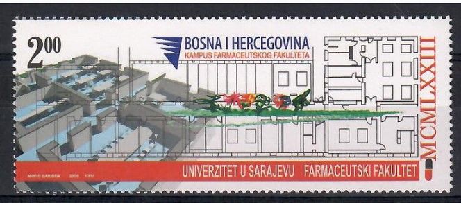 Znaczek Bośnia i Hercegowina 2008 Mi 509 Czyste **
