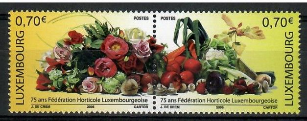 Znaczek Luksemburg 2006 Mi 1728-1729 Czyste **