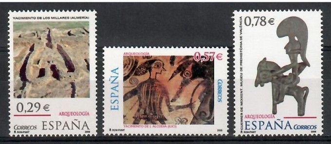 Znaczek Hiszpania 2006 Mi 4145-4147 Czyste **