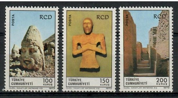 Znaczek Turcja 1973 Mi 2286-2288 Czyste **
