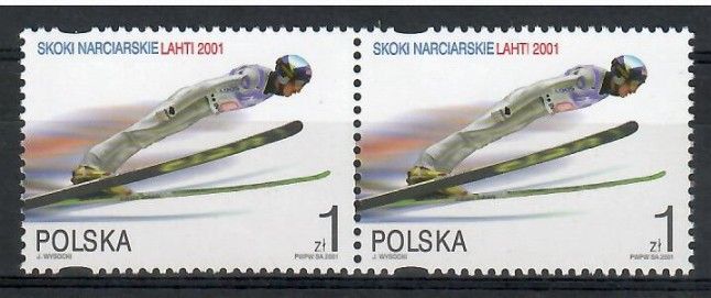 Znaczek Polska 2001 Mi 3879 Fi 3730III Czyste **