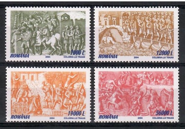 Znaczek Rumunia 2004 Mi 5870-5873 Czyste **