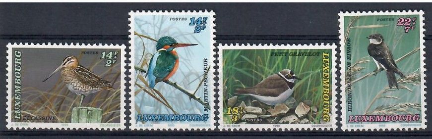 Znaczek Luksemburg 1993 Mi 1330-1333 Czyste **
