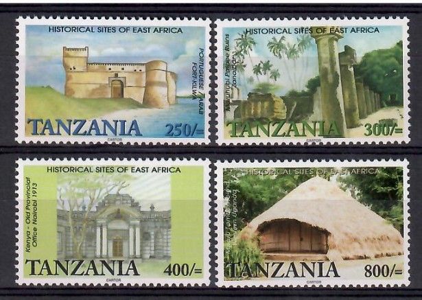 Znaczek Tanzania 2001 Mi 4041-4044 Czyste **