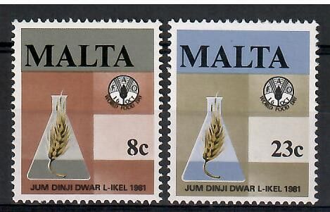 Znaczek Malta 1981 Mi 634-635 Czyste **