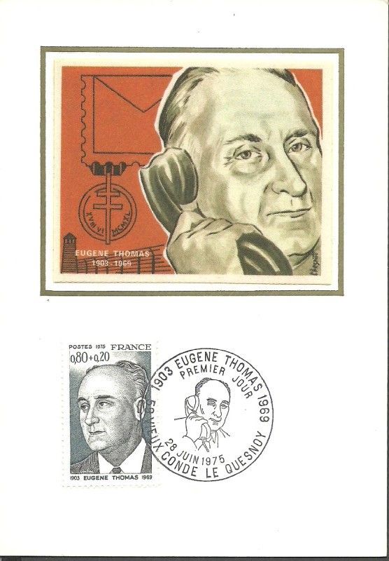 Znaczek Francja 1975 Mi S1929 Karta Max