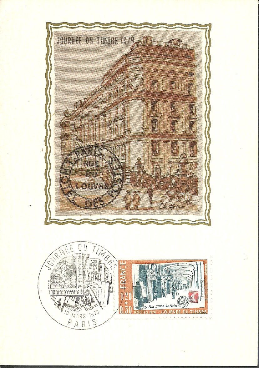 Znaczek Francja 1979 Mi S2143 Karta Max