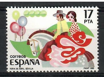 Znaczek Hiszpania 1985 Mi 2668 Czyste **
