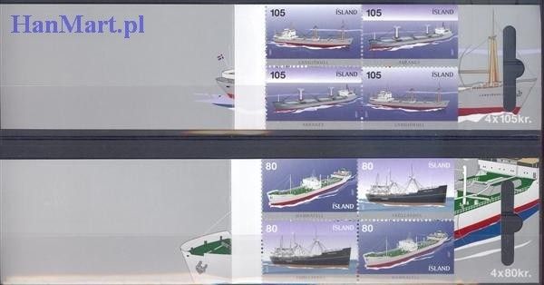 Znaczek Islandia 2007 Mi mh 25-26 Czyste **