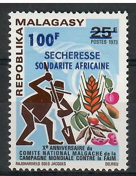 Znaczek Madagaskar 1973 Mi 695 Czyste **