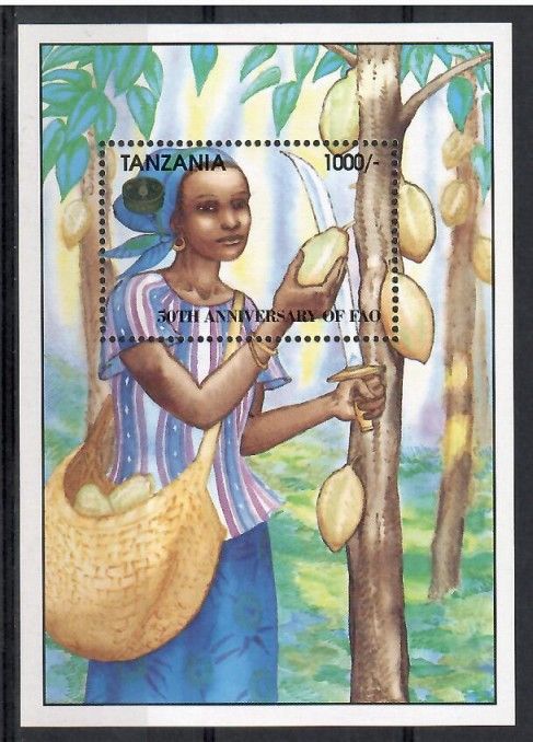 Znaczek Tanzania 1995 Mi bl 288 Czyste **