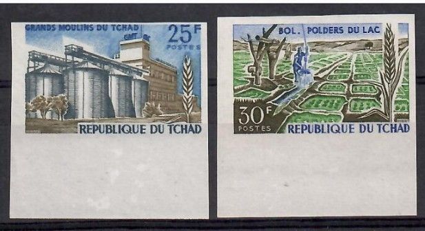 Znaczek Czad 1967 Mi 187-188B Czyste **