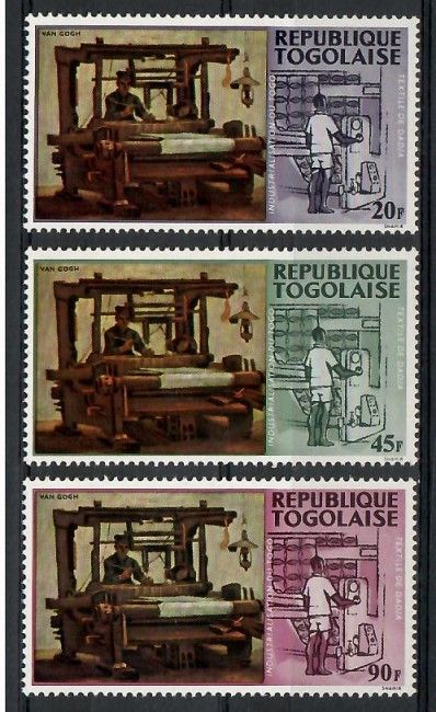 Znaczek Togo 1968 Mi 636+638+640 Czyste **