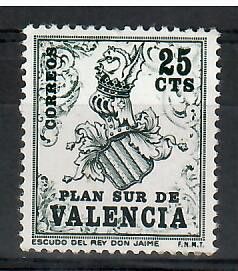 Znaczek Hiszpania 1963 Mi zw V1 Czyste **