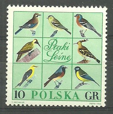 Znaczek Polska 1966 Mi 1718 Fi 1570 Czyste **