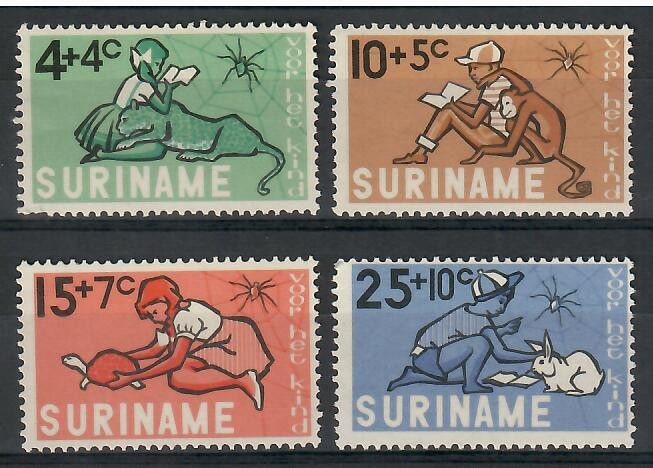 Znaczek Surinam 1965 Mi 478-481 Czyste **