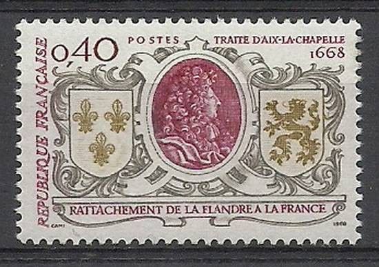 Znaczek Francja 1968 Mi 1628 Czyste **