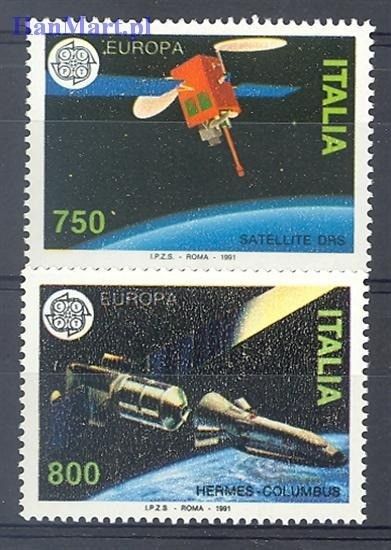 Znaczek Włochy 1991 Mi 2180-2181 Czyste **