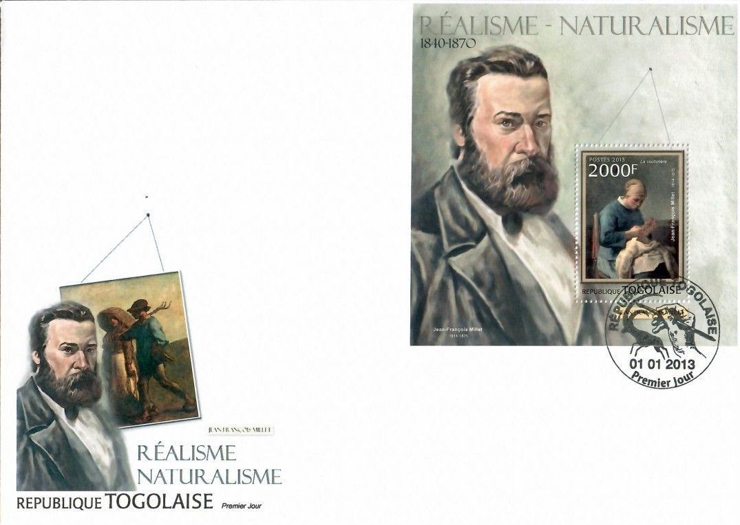 Znaczek Togo 2013 Mi bl 769 FDC