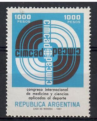 Znaczek Argentyna 1981 Mi 1508 Czyste **