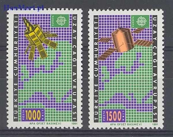Znaczek Turcja 1991 Mi 2921-2922 Czyste **