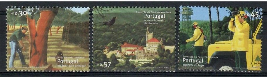 Znaczek Portugalia 2005 Mi 2974-2976 Czyste **
