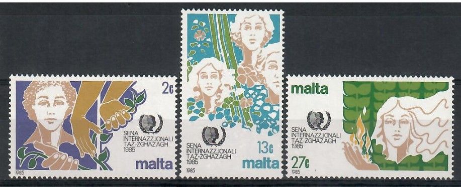 Znaczek Malta 1985 Mi 723-725 Czyste **