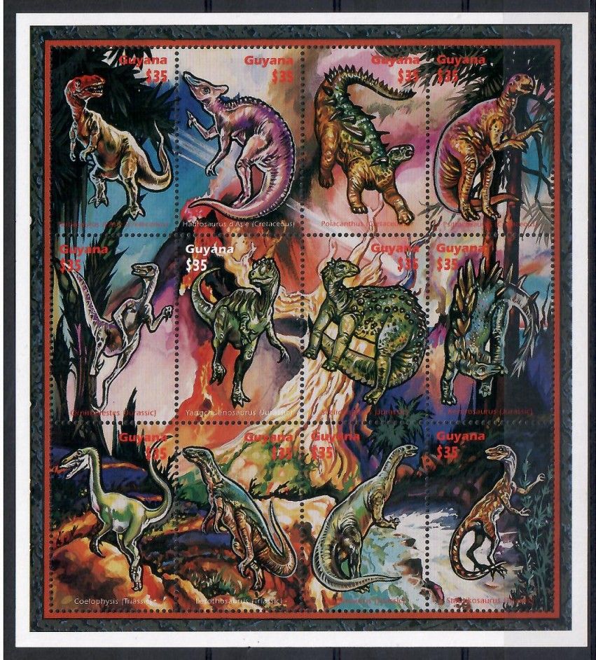 Znaczek Gujana 1996 Mi ark 5486-5497 Czyste **