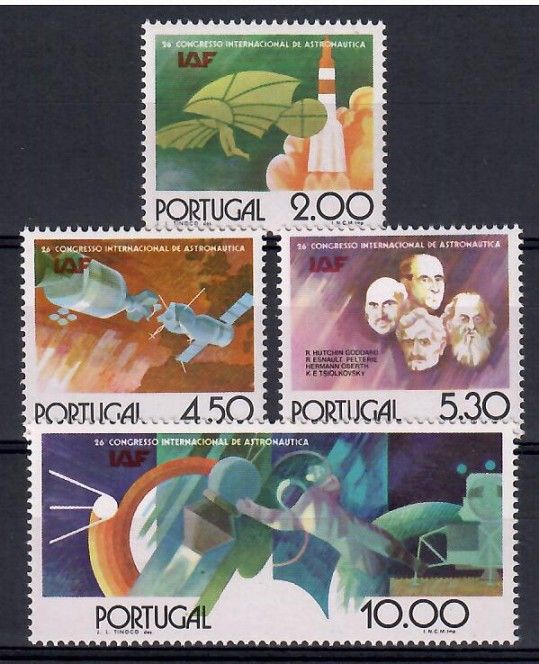 Znaczek Portugalia 1975 Mi 1291-1294 Czyste **