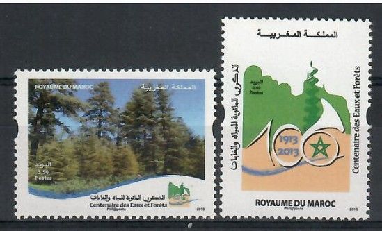 Znaczek Maroko 2013 Mi 1810-1811 Czyste **