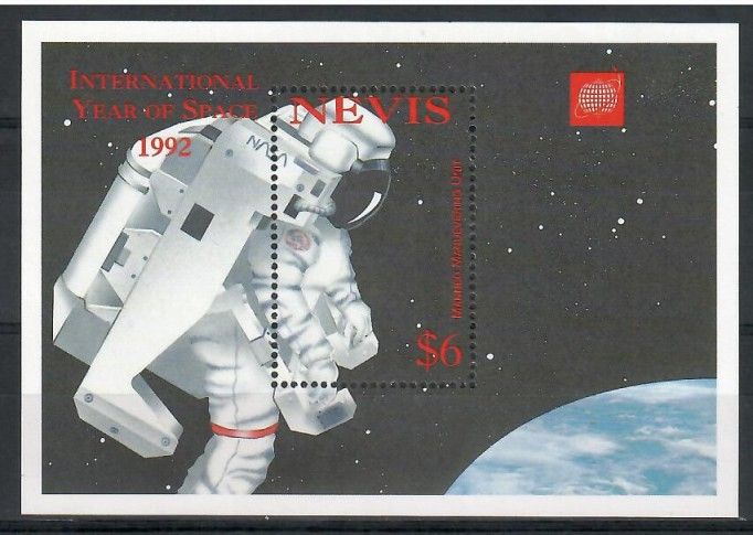 Znaczek Nevis 1993 Mi bl 60 Czyste **
