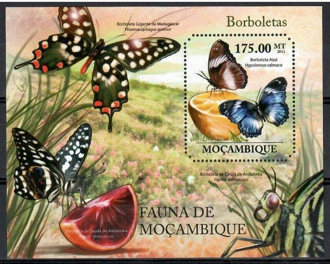 Znaczek Mozambik 2011 Mi bl 493 Czyste **