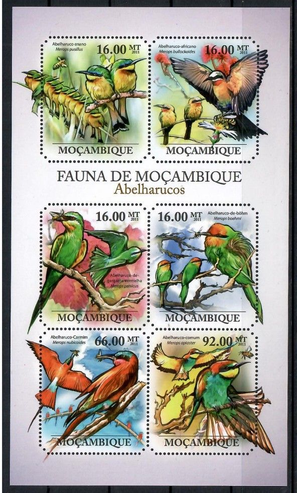 Znaczek Mozambik 2011 Mi ark 4868-4873 Czyste **