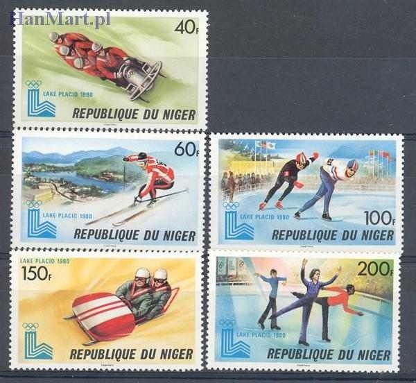 Znaczek Niger 1979 Mi 685-689 Czyste **